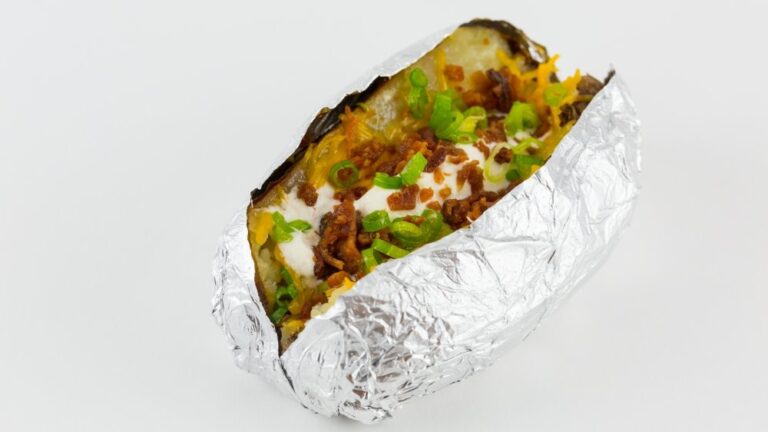 Why Should You Wrap Baked Potatoes With Foil?